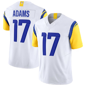 Groothandel Nieuwe Seizoen Topkwaliteit Los Angeles Gestikt # 12 Nacua # 17 Adams # 95 Garrett # 9 Stafford American Football-shirt - Product Image 6