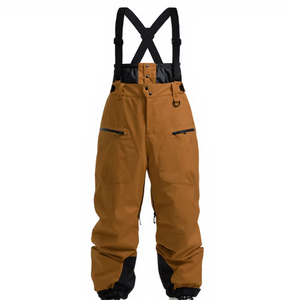 Pantalones de Esquí Unisex YZ Nuevos, Gruesos, 100% Poliéster, Aislamiento Sintético, Cálidos, Resistentes al Viento e Impermeables, con <span class=keywords><strong>Tirantes</strong></span>, Individuales o Dobles - Product Image 5