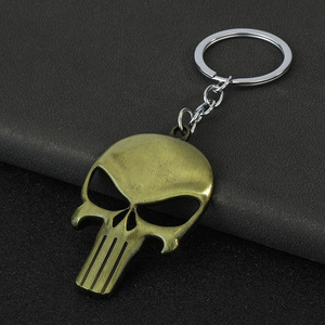 Yujiantong พวงกุญแจ Punisher ขายตรง<span class=keywords><strong>จา</strong></span>กผู้ผลิตหน้ากากสยองขวัญและพวงกุญแจสำหรับวันฮาโลวีน - Product Image 6