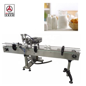 Tự động nước ép trái cây Máy chiết rót cho táo cam kích thước nhỏ chi phí thấp khí nén cho chai thủy tinh cho đồ uống các loại dầu - Product Image 3