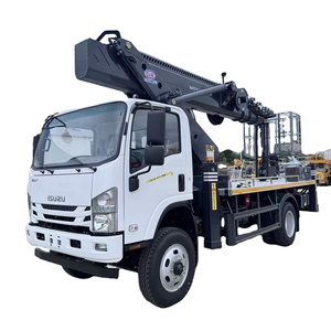 Véhicule de travail aérien fiable de la série 4x4 d'Isuzu N, ascenseur de boom de 33M, forte stabilité pour l'usage industriel - Product Image 1