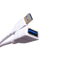 Cable de Datos USB 3.0 de Alta Calidad de 1.5M, Macho a Macho, Cubierta de PVC, Blindaje Trenzado, Conductor de Cobre Puro, para Transferencia de Datos en Cámaras