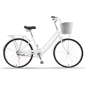 Vélo Classique Rétro Personnalisé pour Femmes à Vitesse Unique Vélo de Ville pour Femmes avec Panier pour Hommes de 26 Pouces - Product Image 5