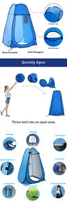 Tente <span class=keywords><strong>de</strong></span> douche extérieure Portable Pop Up, cabine <span class=keywords><strong>de</strong></span> toilette <span class=keywords><strong>de</strong></span> Camp, abri <span class=keywords><strong>de</strong></span> pluie, tente <span class=keywords><strong>de</strong></span> douche gonflable - Product Image 6