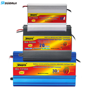 <span class=keywords><strong>Chargeur</strong></span> de batterie électrique intelligent YongFa MA-1220A 12V/<span class=keywords><strong>24V</strong></span> triphasé AGM/GEL avec port AC pour voiture et utilisation solaire (alliage d'aluminium) - Product Image 4