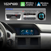 Sistema Linux de 7 Pulgadas 1024*600 con CarPlay Inalámbrico Integrado para Navegación Inteligente, Tablero Android Auto para Mercedes-Benz GLK X204