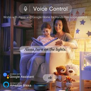 Tira de Luces Inteligente Tuya Alexa, Control por Aplicación, Sistema de Iluminación LED para el Hogar, Kit de Iluminación para Sala de Estar con Wifi, Control por Voz, DC12V 5M - Product Image 5