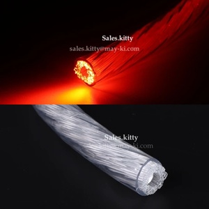 Iluminación de borde de piscina al aire libre Multi Core plástico fibra óptica brillo lateral 84 Uds 0,75mm Cable de fibra óptica para piscina de fibra - Product Image 2