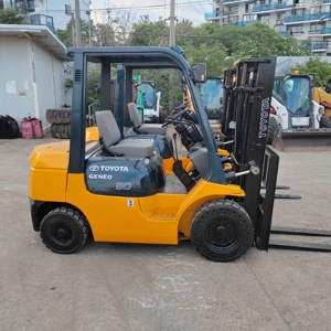 Excellent Condition Used Toyota GENEO30 Forklift 3Ton Original Japan Low Hours Gearbox Engine Motor Pump Ready Sale <b>Machinery</b> - Product Image 2