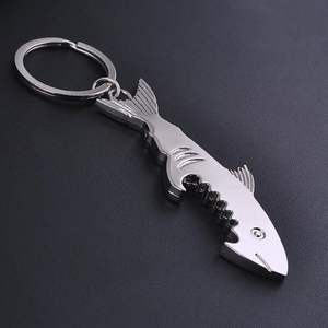 Llavero Abridor de Botellas con Forma de Tiburón, de Aleación de Zinc, Ecológico, Duradero, con Logotipo Personalizado, Promocional - Product Image 6