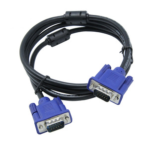Kabel Video VGA 3 + 5 definisi tinggi, kabel pria KE pria 1.5m untuk peralatan tampilan TV komputer | Pabrik perakitan kabel - Product Image 4