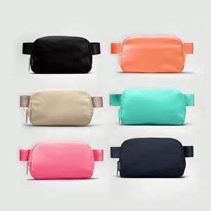 Marsupio da <span class=keywords><strong>donna</strong></span> in Nylon da 1l rosso per rosa blu ovunque regolabile in vita per borsa a tracolla sportiva Yoga - Product Image 1