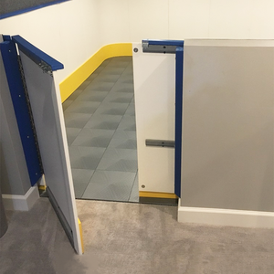 ZSPE personnalisé surface lisse patinoire synthétique clôture barrière tableaux de bord système de tableau de bord de hockey Portable - Product Image 2