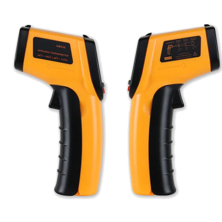 Infrared Thermometer Hand-held Industrial Laser Temperature Measuring Gun Thermometer