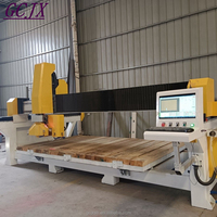 Pont 5 axes scie machine de découpe de pierre, granit, marbre, pierre frittée, machine de découpe de quartz