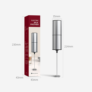 เครื่องตีฟองนมแบบมือถือ ใช้แบตเตอรี่ เครื่องตีฟองนมสำหรับทำฟองนม - Product Image 2