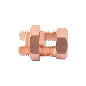 <span class=keywords><strong>SUNJ</strong></span> haute qualité T/J série TJ-16 laiton/cuivre connecteur de boulon fendu ligne robinet pince 16mm2 fabrication en gros - Product Image 3