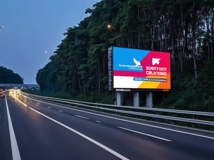 Mur vidéo publicitaire LED extérieur 4K haute luminosité lisible en plein soleil, conception étanche IP66 SL6.6 - Product Image 2