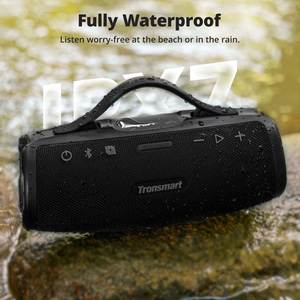 S100 Blue Tronsmart Mirtune 50W Portable Outdoor Speaker for Your Outdoor Built-in <b>Microphone</b> and Multiple Play Modes - Product Image 1