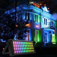 Barre lumineuse de scène TSINYE lampe de lavage Dj Lights Bar DMX Control Auto Play Sound Activated Uplight Bar Changement de couleur avec télécommande RF
