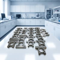 Support de rail de guidage linéaire en acier inoxydable usiné CNC de haute précision, fixation OEM ODM, fabriqué au Vietnam