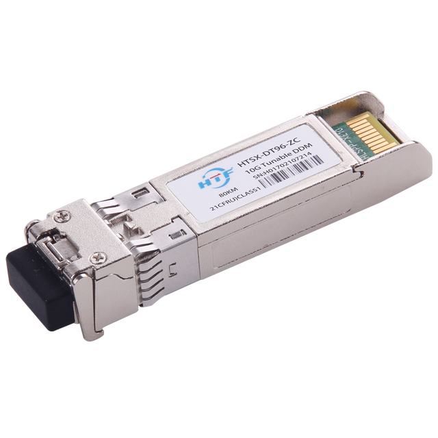 10Gb/s Tunable DWDM 80km SFP+ Optical Transceiver Module
