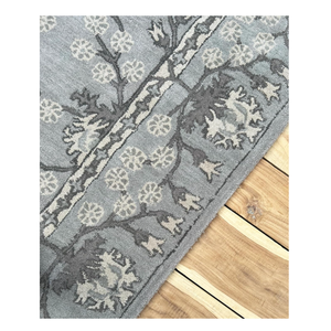 Vente en gros de grands tapis en laine à motif floral personnalisés, ensembles de tapis de style moderne doux et moelleux pour le sol de la maison, le salon et la salle à manger - Product Image 4