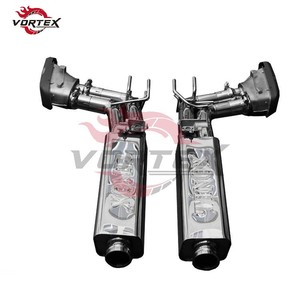 Vortex High Quality Stainless Steel Exhaust System Catback Muffler for Mercedes Benz W464 G63 Middle Section Pipe - Product Image 3