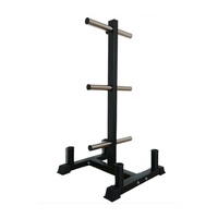 Support de rangement multifonctionnel, durable, écologique, en métal, portable, robuste, pour plaques de poids et barres de musculation, avec trous de différentes tailles, pour salle de sport intérieure