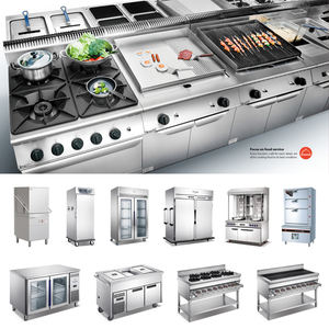 Construire une cuisine optimisée pour votre restaurant : conception intérieure complète et équipement de cuisine pour restaurant gastronomique et lounge. - Product Image 1