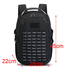 Mochila de Senderismo Personalizada, Mochila Táctica Molle, Mochila de Asalto con Respaldo Suave - Product Image 2