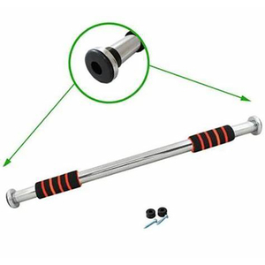 Puerta <span class=keywords><strong>ajustable</strong></span> Equipo de gimnasio Montado en la pared Negro Antideslizante Portátil Inicio <span class=keywords><strong>Barra</strong></span> de <span class=keywords><strong>dominadas</strong></span> horizontal - Product Image 2