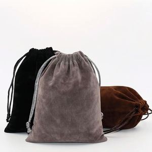 Sac en velours personnalisé avec impression de logo, sac à bijoux, pochette à bijoux avec logo - Product Image 6