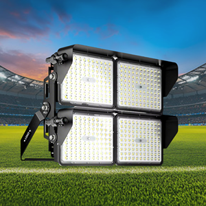 Reflector LED de 1000W IP65 Inteligente 30-90 Ángulo de Haz 3000K-6500K CCT, Disipación de Calor Avanzada, Garantía de 5 Años, FL-TGD-LS4 Ene - Product Image 1