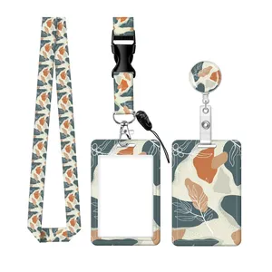 Goedkope Outdoor Indoor Reclame Zachte Custom Sublimatie Gedrukt Logo Id Badges Sleutelhanger Polsbandje Portemonnee Polyester Lanyard