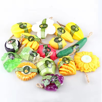 Fruit- en groentesoap cadeauverpakking fabrikant badzeep op voorraad groothandel beste badzeep Thailand huidverzorging fruitvormige zeepjes