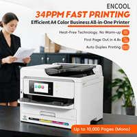 Imprimante jet d'encre couleur A3+ professionnelle E-pson WorkForce Pro WF-C5890DWF, photocopieur laser, copieurs