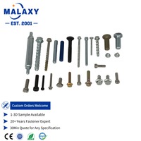 Malaxy Grade 5 Titanium Hex Bolts High Tensile Lightweight Marine Grade Fastener Titanium Bolts
