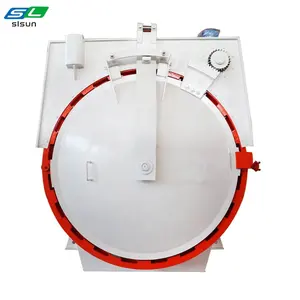 Buque de presión personalizado ASME de alta presión, Autoclave Industrial compuesto para fibra de carbono