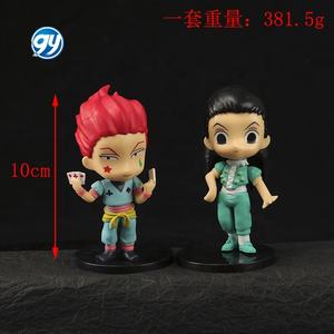 6 pièces chasseur x chasseur Figure Anime Gon Killua Kurapika Hisoka <span class=keywords><strong>Leorio</strong></span> poupée jouet Statue - Product Image 2