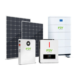 All-in-one hibrid üç-faz inverteri lityum iyon batarya duvara monte edilebilir 20-30KW güneş sistemi ev enerji depolama - Product Image 1