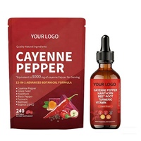 Capsules de piment de Cayenne - 3000 mg équivalent par portion - Vitamine D3K2 - Utilisation pour adultes