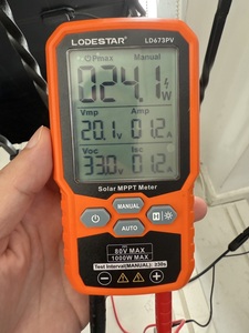 Medidor MPPT Portátil de 1000W, Mini Probador Digital Inteligente de Paneles Solares con Retroiluminación, Función de Retención de Datos, Multímetro Detector - Product Image 6