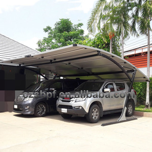 Promo Terbatas! Tenda Carport Logam Baja Mudah Dipasang, Kanopi Luar Ruangan yang Dapat Disesuaikan, Carport Parkir Mobil dengan Lapisan Aluminium Seng PVDF untuk Penggunaan Sehari-hari - Product Image 3