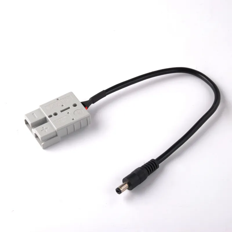 DC Male Power Plug to Anderso plug Cable Compatible with Power pole Car Battery Cable Connector for Portable Generator