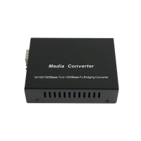 Convertidor de Medios SFP ODM y OEM, Gigabit Monomodo, 1 Ranura SFP, 1 RJ45, 10/100/1000Mbps, 1310nm/1550nm, 20KM, Convertidor de Medios de Fibra Óptica