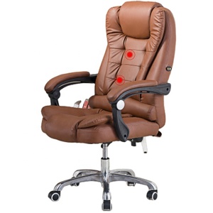 Moderne Draaibare Computerstoel Met Voetsteun Amber Bekleed Met Stof Liggend 135 Graden Verstelbare Silla De Oficina - Product Image 3