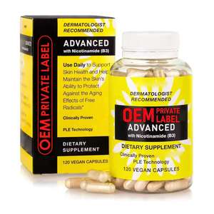 Integratore di Nicotinamide B3 OEM, Capsule di Niacinamide Vegane Ricche di Vitamina B3, Integratore per la Salute degli Adulti - Product Image 1