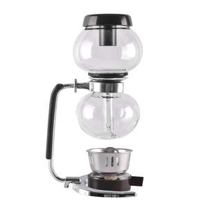 Cafetière à siphon moderne pour <span class=keywords><strong>3</strong></span> tasses, cafetière à vide écologique, pot à siphon à thé, machine à café contemporaine avec filtre - Product Image 1