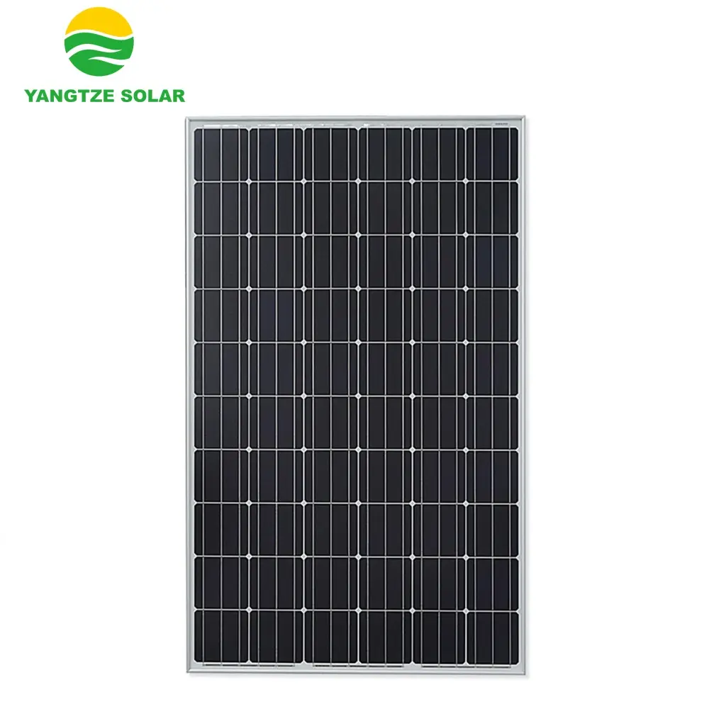 Yangtze yüksek verimli pv panelleri güneş 250 watt mono 24v 230w 240w 250 w güneş panelleri fiyat sri lanka